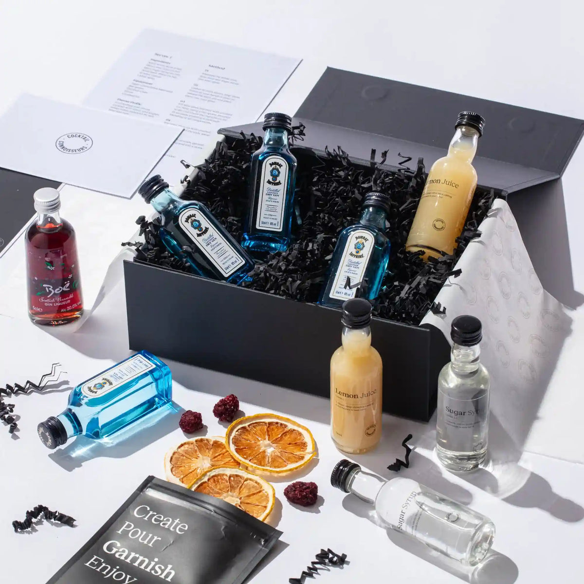 Gin Bramble Cocktail Gift Set Cocktail Connoisseurs