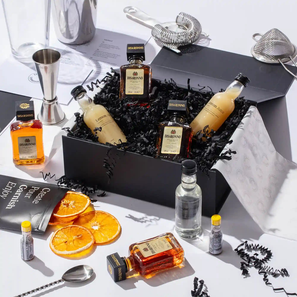 
                  
                    amaretto sour cocktail kit with advanced bar equipment 
                  
                