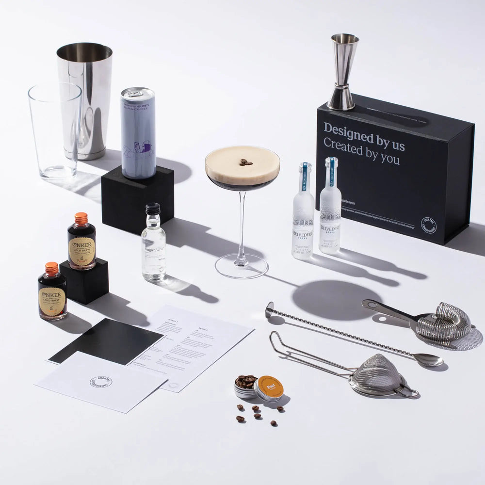 
                  
                    espresso martini cocktail kit with advanced bar equipment
                  
                