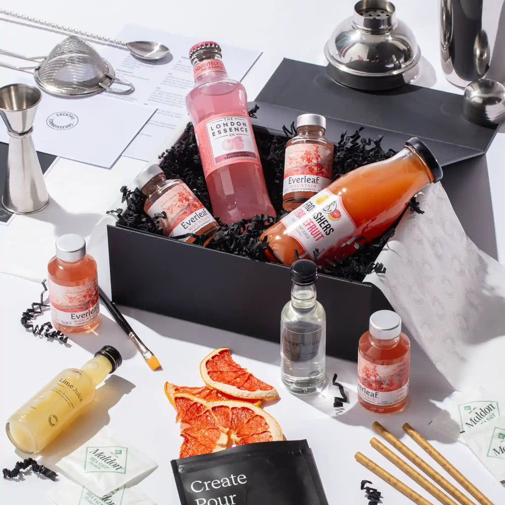 
                  
                    paloma non-alcoholic cocktail kit with beginner bar equipment
                  
                